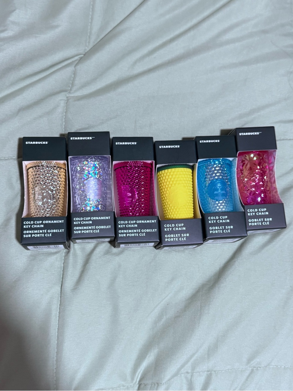 New ! Starbucks keychains